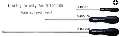Hozan D-140-100 PHILLIPS SCREWDRIVER  Only D-140-100 (4962772021446)