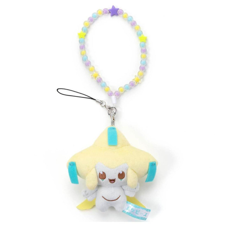  Takara Tomy Pokemon PokePeace Plush Toy Strap  (Hoshizora Ver.) Jirachi 