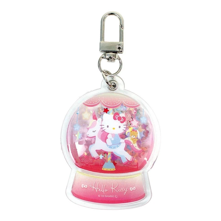  T's Factory Sanrio Snow Dome Keychain Hello Kitty 