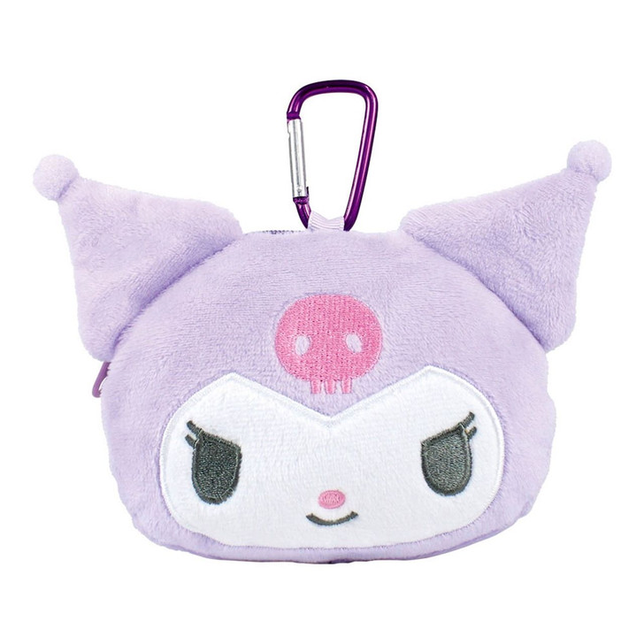 T's Factory Sanrio Carabiner Attached Plush Fastener Mascot Kuromi