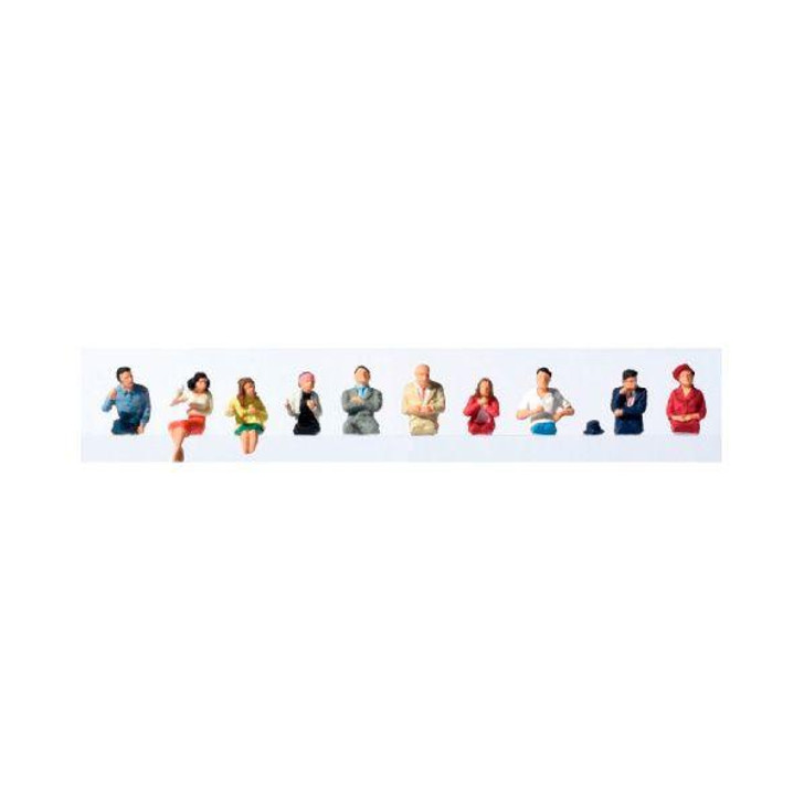  Kato 6-517 Model People 'Seated Passengers (Talking)' (HO scale) 