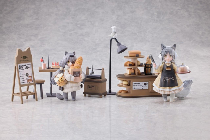 RIBOSE Tea Time Cats Scene Dance Nyanmachi “Bakery” Clerk