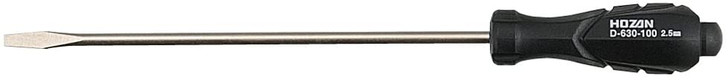 Hozan D-630-100 SLOTTED SCREWDRIVER (4962772026366)