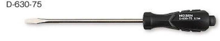 Hozan D-630-75 SLOTTED SCREWDRIVER (4962772026359)