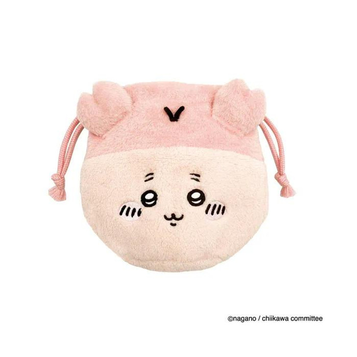 fatte a´ mano waka✨ Marimocraft Chiikawa Face Drawstring Bag Secondhand Bookstore