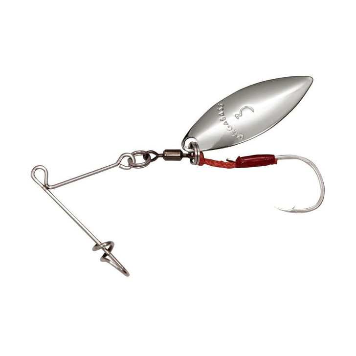  Megabass Makippa Spinner S Silver Number 3 
