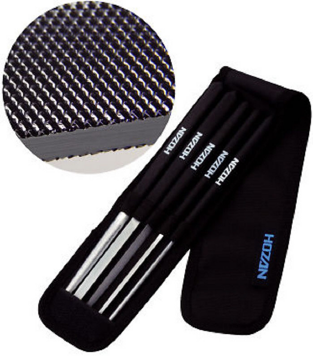 Hozan K-150 FILE SET (5 pcs.) (4962772041505)