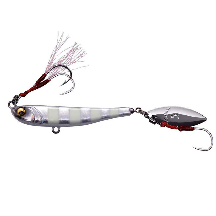  Megabass Makippa 30g Glow Zebra 