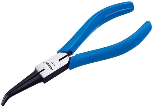 Hozan P-012 (P-12) BENT NEEDLE JAW PLIERS (4962772061121)