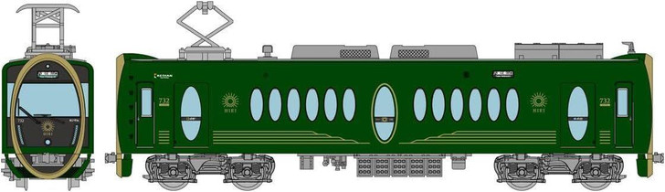  Tomytec Eizan Electric Railway Series 700 Sightseeing Train 'Hiei' (N scale) 