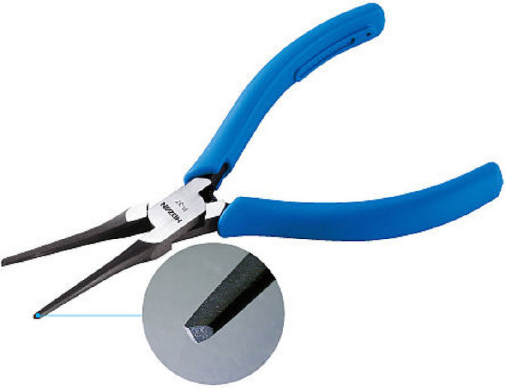 Hozan P-037 (P-37) MINIATURE LONG NOSE PLIERS (4962772064375)