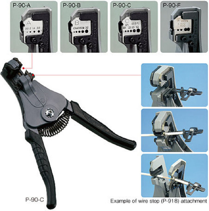 Hozan P-090-B (P-90-B) WIRE STRIPPERS (4962772069028)