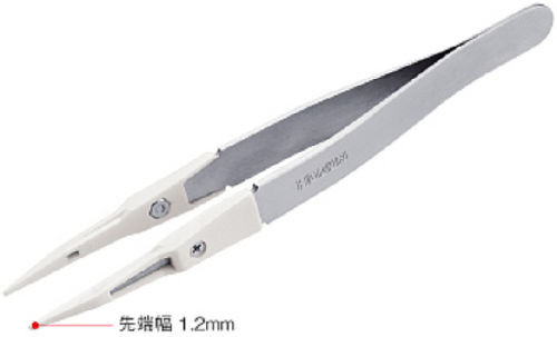 Hozan P-610-P PLASTIC TIP TWEEZERS (4962772066041)