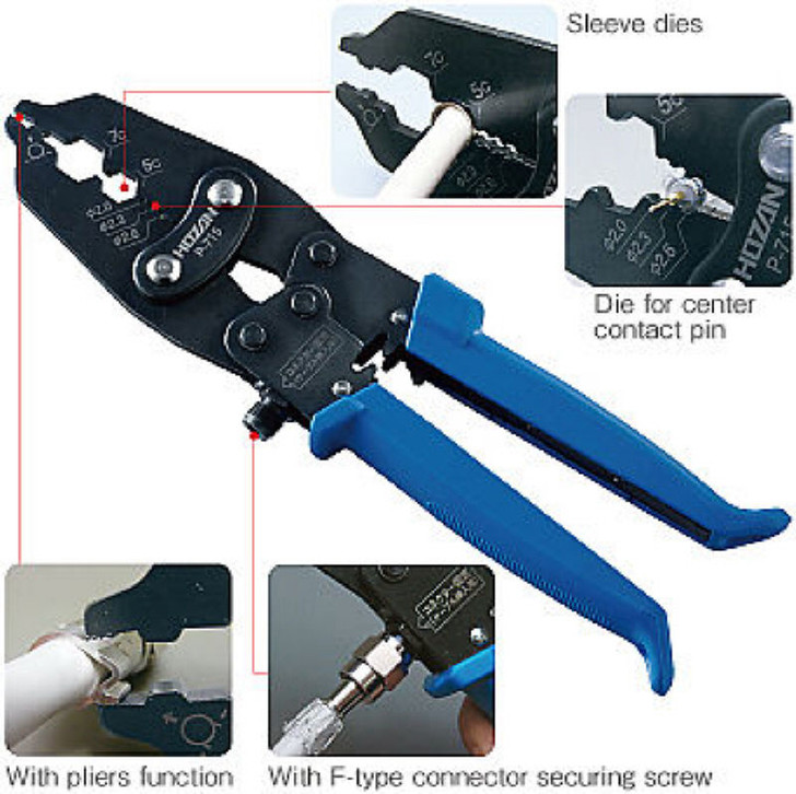 Hozan P-715 CRIMPING TOOL (4962772067154)