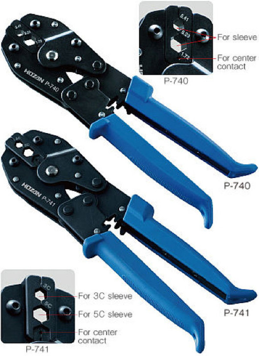 Hozan P-741 CRIMPING TOOL  Only P-741 (4962772067413)