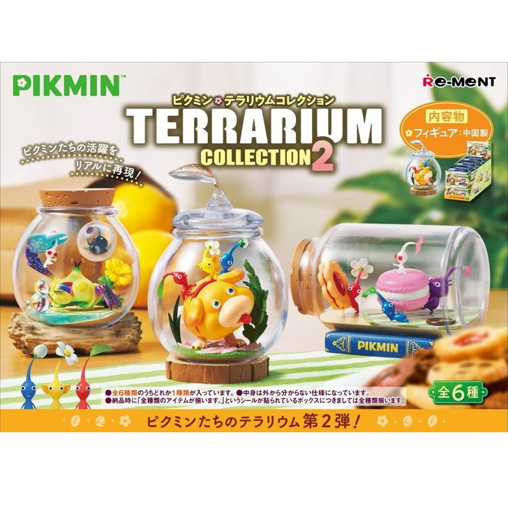 Pikmin Terrarium Collection Vol.2 6pcs Complete Box