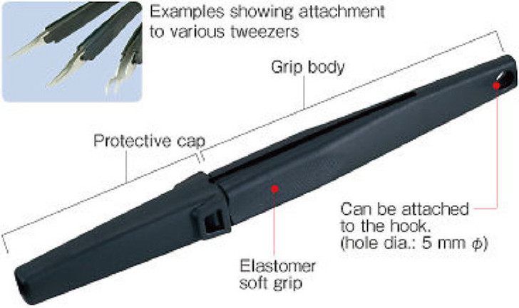 Hozan P-845 ESD CUSHION GRIP (4962772068458)