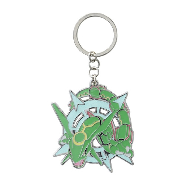 Pokemon Center Original Metal Keychain Rayquaza