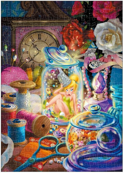  Tenyo D-300-068 Jigsaw Puzzle Disney Oh, I fell! Hologram Puzzle (300 Pieces) 