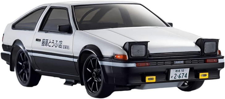 Kyosho 66601L 1/28 Scale RC First Minute Initial D Toyota Sprinter Trueno AE86