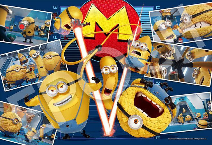 Jigsaw Puzzle Minions Mega Minion (100 Pieces)