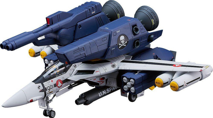  Max Factory PLAMAX PX08 1/72 VF-1S Strike Fighter Valkyrie Skull Leader Plastic Model (Macross: Do You Remember Love?) 