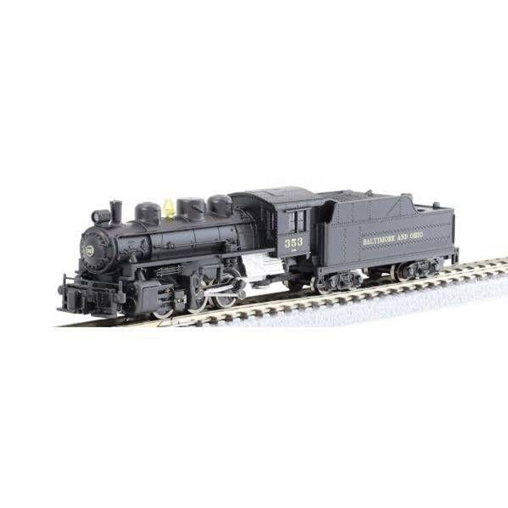  Rokuhan T040-2 Steam Locomotive USRA 0-6-0 Baltimore and Ohio Railroad #353 (Z scale) 