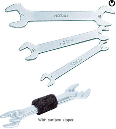 Hozan W-076 FLAT WRENCH SET (4962772080764)