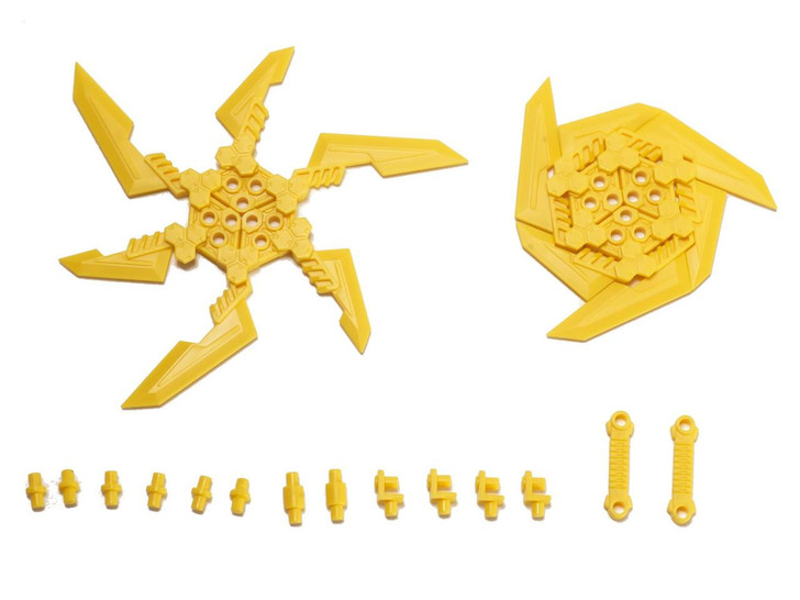 PLUM Plum Pla Act Option Series 08: Gimmick Knife 2 Yellow Non Scale Plastic Kit 