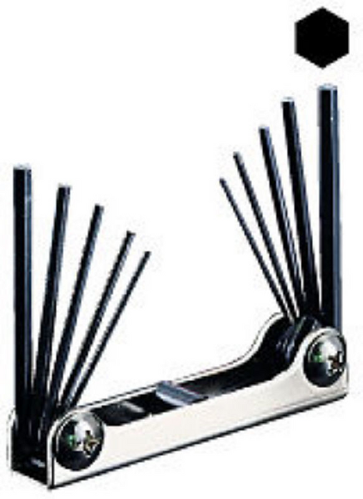 Hozan W-098 (W-98) HEX WRENCH SET (4962772080986)