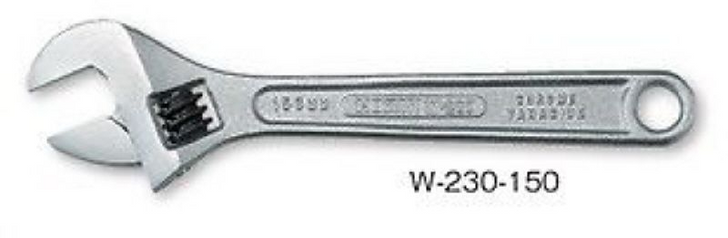 Hozan W-230-150 ADJUSTABLE WRENCH (4962772082317)