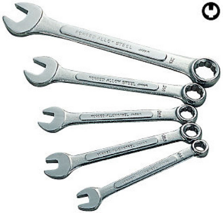 Hozan W-520 COMBINATION WRENCH SET (4962772085202)