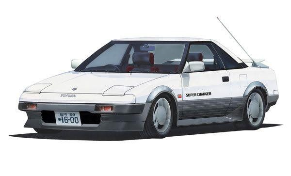 Haiso Car 1/24 MR-2 Super Charger (High-speed Car Version) Plastic