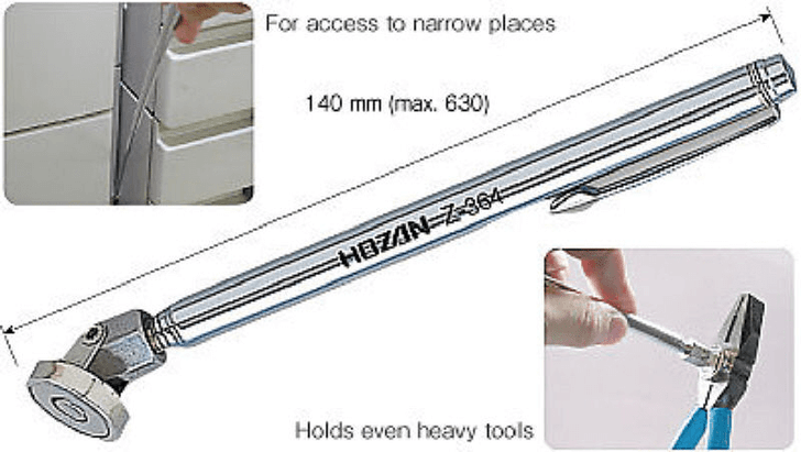Hozan Z-364 MAGNETIC PICKUP TOOL (4962772093641)