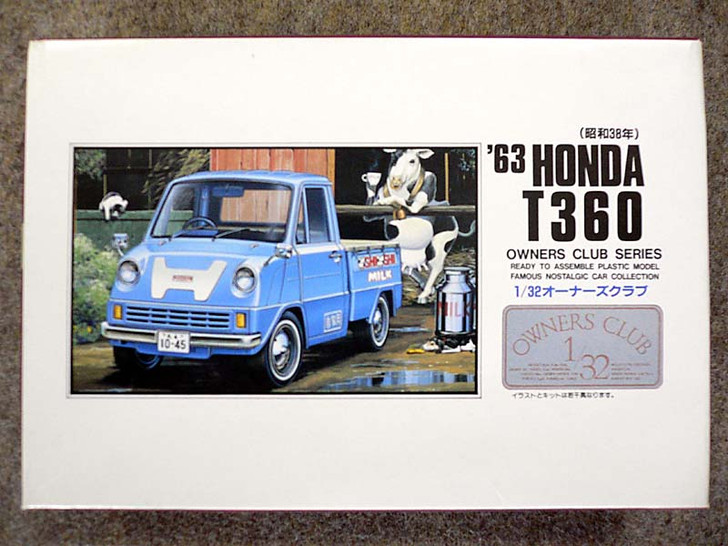 Arii Owners Club 1/32 22 1963 HONDA T360 1/32 Scale Kit (Microace) (4968279202227)