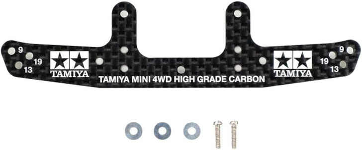 タミヤ ミニ四駆 HGカーボンリヤステー 95259 95257　3mm 95257 Mini 4WD HG Carbon Wide Rear Stay (3mm)