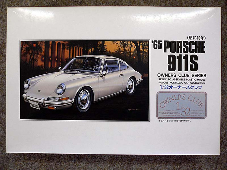 Arii Owners Club 1/32 23 1965 PORSCHE 911S 1/32 Scale Kit