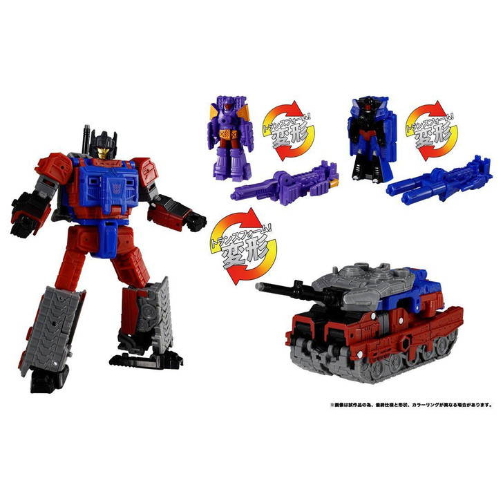 Transformers Legacy TL-82 Quake & Heater & Tiptop