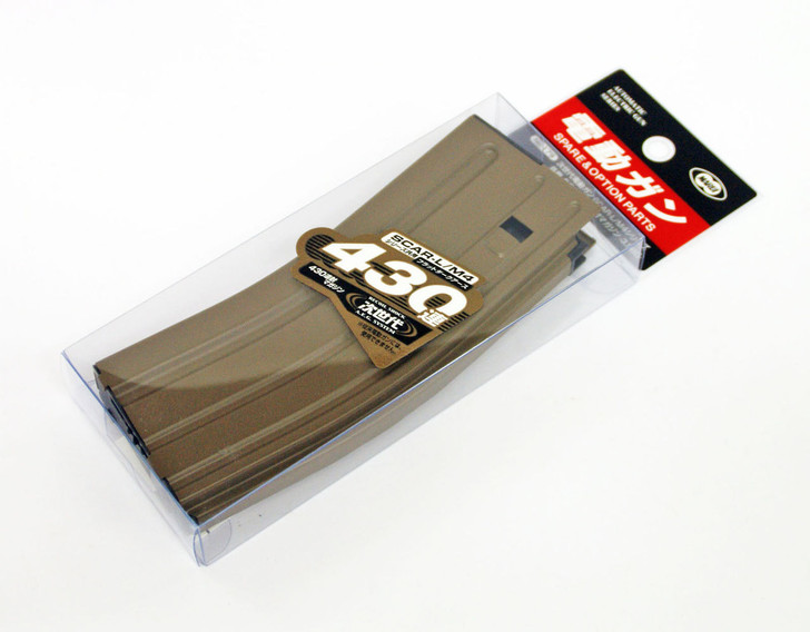 Tokyo Marui No.179 SCAR-L/M4 F.D.E. 430 Rnd Magazine (Genuine Parts) Japan 178794 (4952839178794)