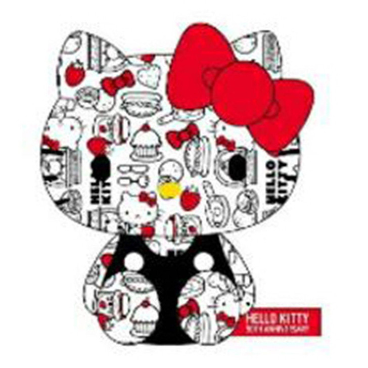  Kcompany Hello Kitty 50th Sitting Plush Toy Red 