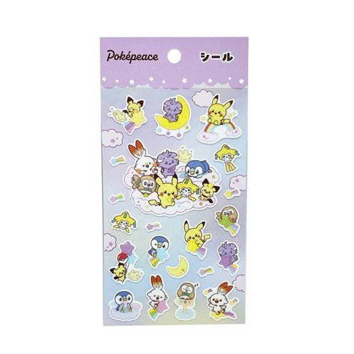 Pokemon Center Seal PokePeace Starry Night Series