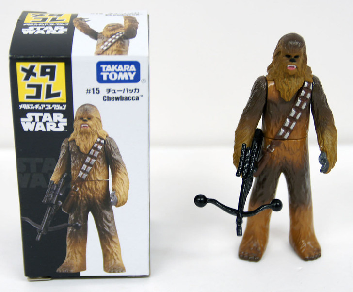 Takara Tomy Disney Star Wars Metakore Metal Figure #15 Chewbacca 841678