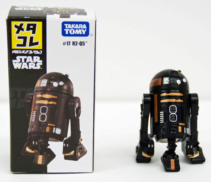Takara Tomy Disney Star Wars Metakore Metal Figure #17 R2-Q5 863908 (4904810863908)