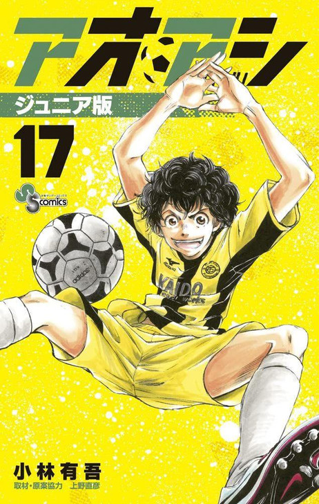  Shogakukan Ao Ashi Junior Edition Vol.17 (Shonen Sunday Comics) Manga **Japanese Language** 