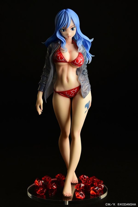 Orcatoys Juvia Lockser Wet Shirt Gravure_Style [Red Bikini!!] 1/6 Figure (Fairy Tail)