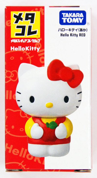 Takara Tomy Sanrio Metakore Metal Figure Collection Hello Kitty Red (865261) (4904810865261)
