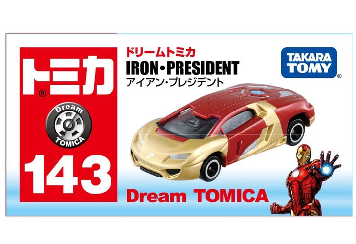 Takara Tomy Dream Tomica 143 Iron President (Iron Man) 820079 (4904810820079)