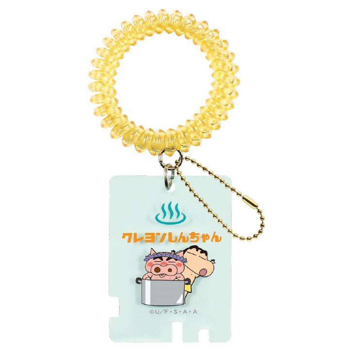  T's Factory Crayon Shin-Chan Locker Key Style Charm Sentou Shin-Chan / Green 