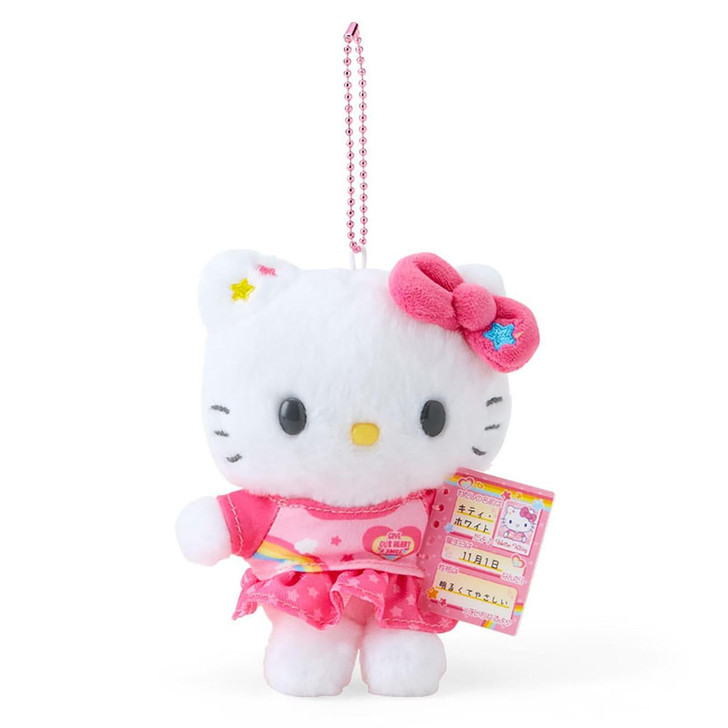 Sanrio Hello Kitty Mascot Holder (Nostalgic Profile Notebook)