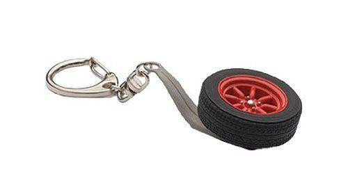  AUTOArt 8 Spoke Wheel Keychain (Red) 